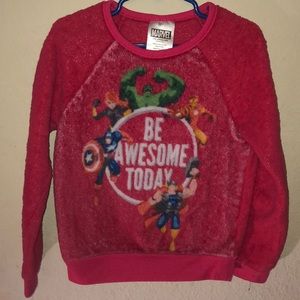 Marvel “Be awesome today” pajama shirt